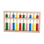 عداد خشبي تعليمي - أداة تعليم العدّ للأطفال - خشب طبيعي