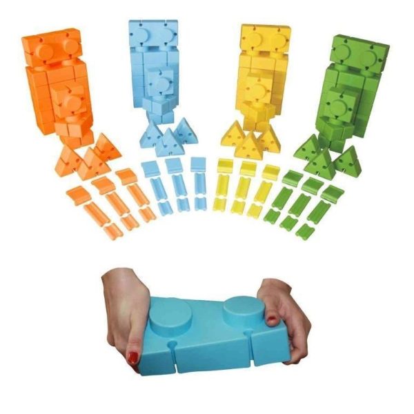مكعبات بناء – تركي - لعبة تعليمية ترفيهية آمنة للأطفال