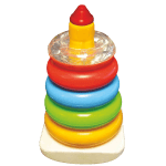 برج الحلقات - تركي - لعبة تعليمية ترفيهية آمنة للأطفال