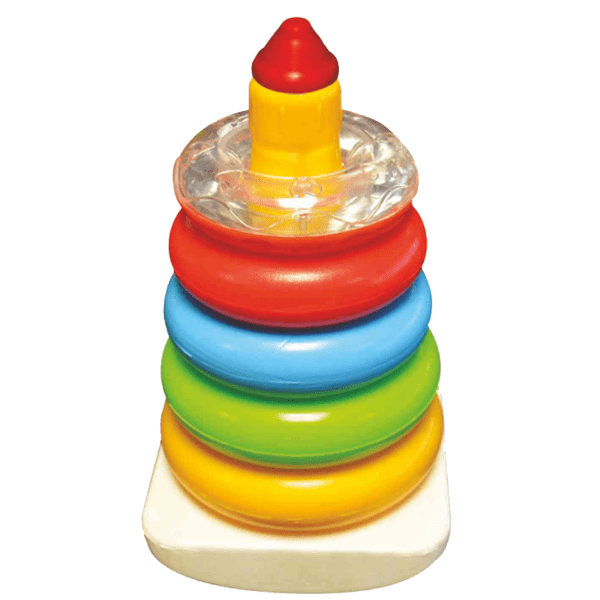 برج الحلقات - تركي - لعبة تعليمية ترفيهية آمنة للأطفال