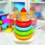 ⁦برج الحلقات - تركي - لعبة تعليمية ترفيهية آمنة للأطفال⁩ - الصورة ⁦2⁩