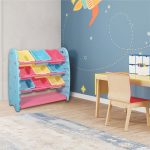 ⁦وحدة تخزين أطفال – تركي - 9 صندوق تخزين متعدد اللون⁩ - الصورة ⁦3⁩