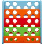 ⁦مكتبة أطفال بلاستيك – تركي - لعبة تعليمية ترفيهية آمنة للأطفال⁩ - الصورة ⁦3⁩