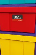 ⁦وحدة أدراج بلاستيكية - عدد 4 درج متعدد اللون⁩ - الصورة ⁦2⁩