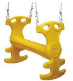 مرجيحة أطفال مزدوجة - لعبة تعليمية ترفيهية آمنة للأطفال