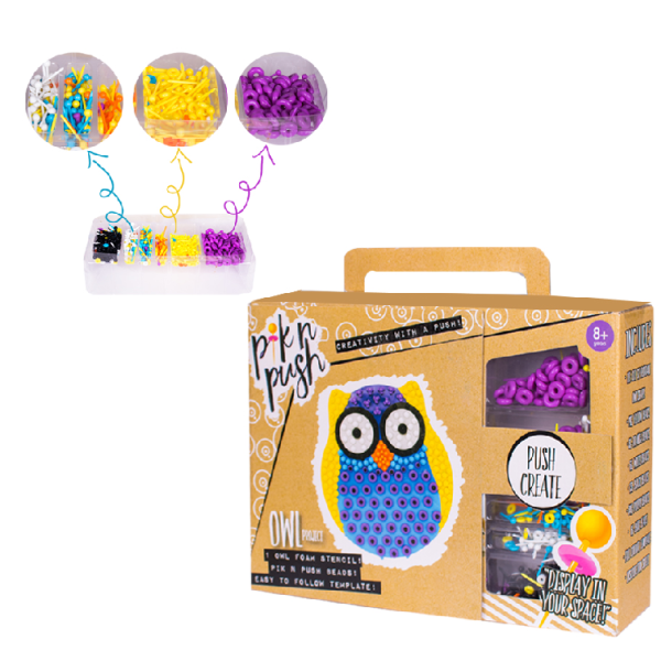 أشغال يدوية – بومة الزينة - لعبة تعليمية ترفيهية آمنة للأطفال