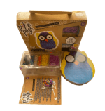 ⁦أشغال يدوية – بومة الزينة - لعبة تعليمية ترفيهية آمنة للأطفال⁩ - الصورة ⁦2⁩