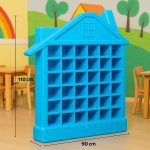 ⁦حامل أكواب شكل بيت⁩ - الصورة ⁦2⁩