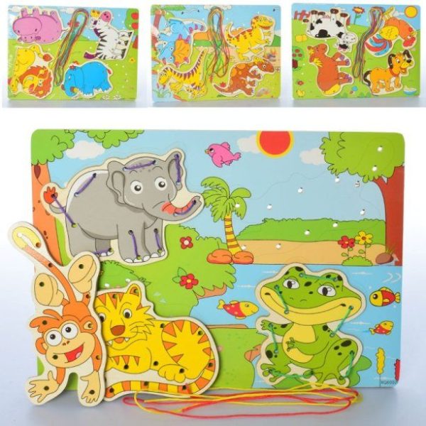 بازل غابة - لعبة تعليمية ترفيهية آمنة للأطفال